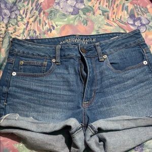 High waisted shorts